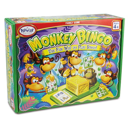 Popular Playthings&#xAE; Monkey Bingo&#xAE; Game